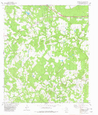 BASTROP SW, TX HISTORICAL MAP GEOPDF 7.5