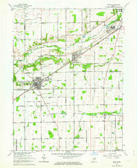 INGALLS, IN HISTORICAL MAP GEOPDF 7.5X7.