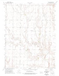 GOVE SE, KS HISTORICAL MAP GEOPDF 7.5X7.