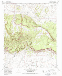PINEDALE, NM HISTORICAL MAP GEOPDF 7.5X7