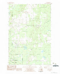COOKS, MI HISTORICAL MAP GEOPDF 7.5X7.5