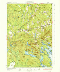 SPRINGFIELD, ME HISTORICAL MAP GEOPDF 15