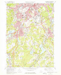 WORCESTER SOUTH, MA HISTORICAL MAP GEOPD