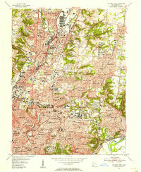 CINCINNATI EAST, OH HISTORICAL MAP GEOPD