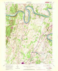 HEDGESVILLE, WV-MD HISTORICAL MAP GEOPDF