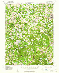 UNION, MO HISTORICAL MAP GEOPDF 15X15 GR