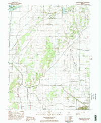 ARENZVILLE WEST, IL HISTORICAL MAP GEOPD