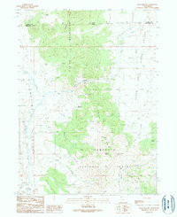 BUCK HOLLOW, UT-ID HISTORICAL MAP GEOPDF