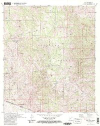 RUBY, AZ HISTORICAL MAP GEOPDF 7.5X7.5 G