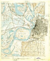 MEMPHIS, TN-AR HISTORICAL MAP GEOPDF 15X
