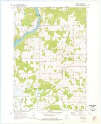 CRESCENT, WI HISTORICAL MAP GEOPDF 7.5X7