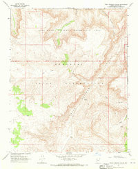 PEACH SPRINGS CANYON, AZ HISTORICAL MAP