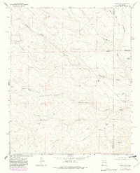 RAMON SW, NM HISTORICAL MAP GEOPDF 7.5X7