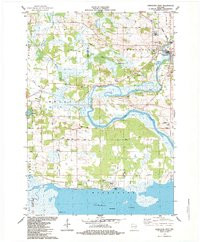 PRINCETON WEST, WI HISTORICAL MAP GEOPDF