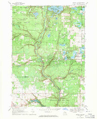 SKIDWAY LAKE, MI HISTORICAL MAP GEOPDF 7