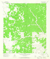 STEEN LAKE, TX HISTORICAL MAP GEOPDF 7.5