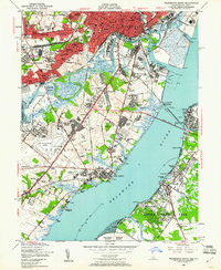 WILMINGTON SOUTH, DE-NJ HISTORICAL MAP G