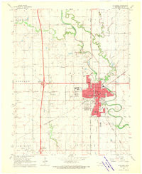 BLACKWELL, OK HISTORICAL MAP GEOPDF 7.5X