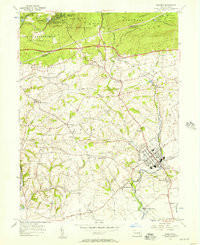 MANHEIM, PA HISTORICAL MAP GEOPDF 7.5X7.