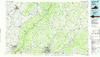 CHARLOTTESVILLE, VA HISTORICAL MAP GEOPD