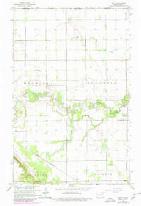 LEROY, ND HISTORICAL MAP GEOPDF 7.5X7.5