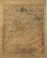 MCALESTER, OK HISTORICAL MAP GEOPDF 30X3