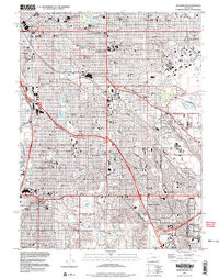 ENGLEWOOD, CO HISTORICAL MAP GEOPDF 7.5X