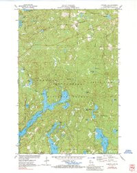 DIAMOND LAKE, WI HISTORICAL MAP GEOPDF 7