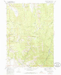 HARRINGTON PEAK, ID HISTORICAL MAP GEOPD