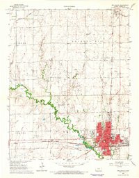 WELLINGTON, KS HISTORICAL MAP GEOPDF 7.5