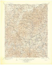 FORSYTH, MO HISTORICAL MAP GEOPDF 30X30