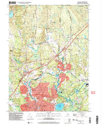 ASHAWAY, RI-CT HISTORICAL MAP GEOPDF 7.5