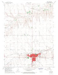 COLBY, KS HISTORICAL MAP GEOPDF 7.5X7.5