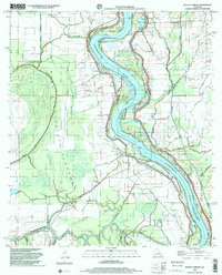 BAYOU CURRENT, LA HISTORICAL MAP GEOPDF