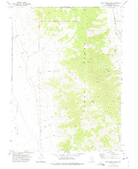 WEST MORRIS BASIN, NV HISTORICAL MAP GEO