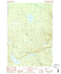 SADDLEBACK MOUNTAIN, ME HISTORICAL MAP G