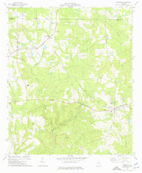 YATESVILLE, GA HISTORICAL MAP GEOPDF 7.5