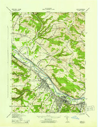 ILION, NY HISTORICAL MAP GEOPDF 7.5X7.5