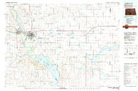 BISMARCK, ND HISTORICAL MAP GEOPDF 30X60