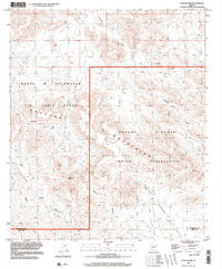 TOM THUMB, AZ HISTORICAL MAP GEOPDF 7.5X