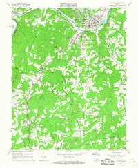 ALTAVISTA, VA HISTORICAL MAP GEOPDF 7.5X