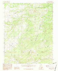 CEBOLLA, NM HISTORICAL MAP GEOPDF 7.5X7.