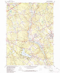 COVENTRY, CT HISTORICAL MAP GEOPDF 7.5X7
