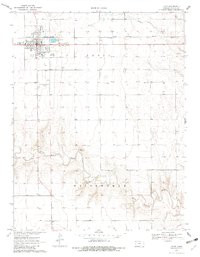 LEOTI, KS HISTORICAL MAP GEOPDF 7.5X7.5