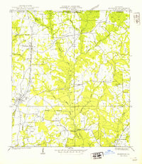 WILSON, LA-MS HISTORICAL MAP GEOPDF 7.5X