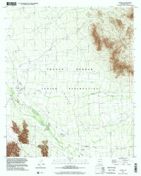 COWLIC, AZ HISTORICAL MAP GEOPDF 7.5X7.5