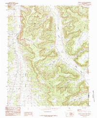 FRESNO CANYON, NM HISTORICAL MAP GEOPDF