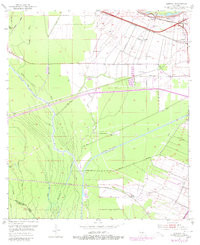 LOBDELL, LA HISTORICAL MAP GEOPDF 7.5X7.