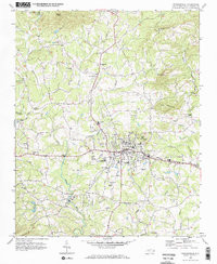 TAYLORSVILLE, NC HISTORICAL MAP GEOPDF 7