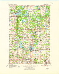 BALSAM LAKE, WI HISTORICAL MAP GEOPDF 15